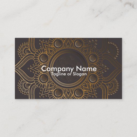 曼荼羅 名刺 (裏面)