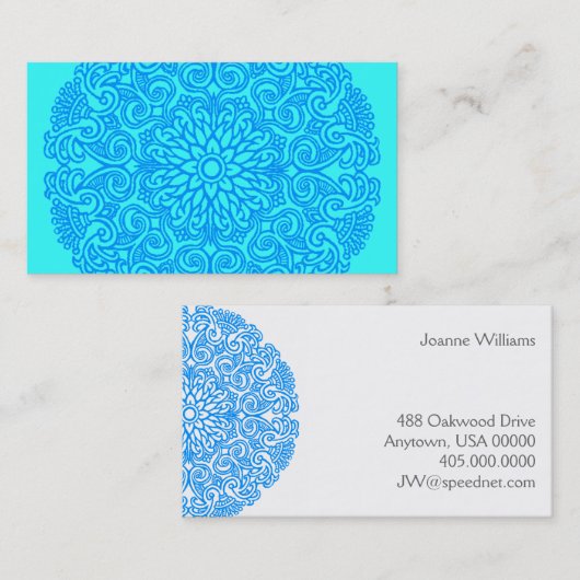 曼荼羅 名刺 (正面/裏面)