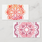 曼荼羅 名刺 (正面/裏面)