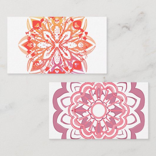 曼荼羅 名刺 (正面/裏面)