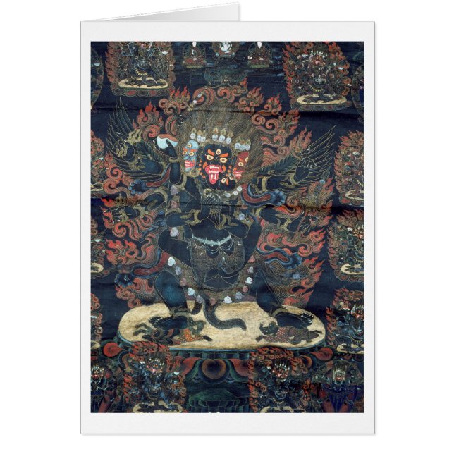 曼荼羅(色彩の鮮やかな羊皮紙) (正面)