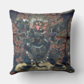 曼荼羅(色彩の鮮やかな羊皮紙) クッション (裏面)