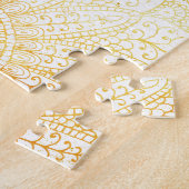 曼荼羅-金ブラシ ジグソーパズル (側面)