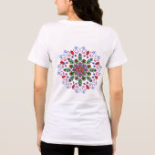 曼荼羅T恥 トライブレンドTシャツ (裏面)