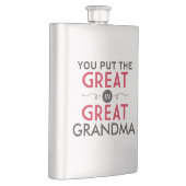 曾祖母に素晴らしいの置きました フラスク (右)