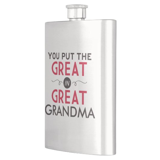 曾祖母に素晴らしいの置きました フラスク (左)