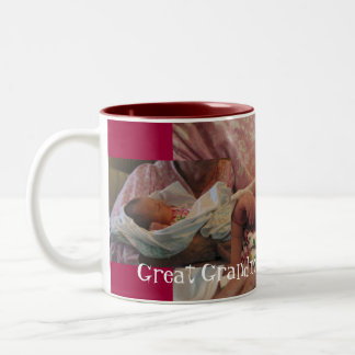 曾祖母のマグ ツートーンマグカップ