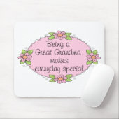 曾祖母毎日スペシャルを作りますであることは マウスパッド (マウス)