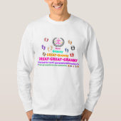曾祖母記念Tシャツ Tシャツ (正面)