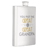 曾祖父に素晴らしいの置きました フラスク (右)