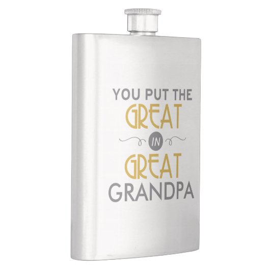 曾祖父に素晴らしいの置きました フラスク (右)