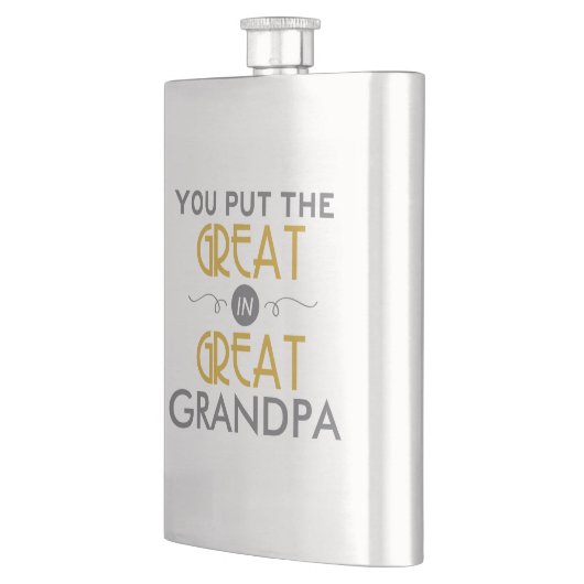 曾祖父に素晴らしいの置きました フラスク (左)