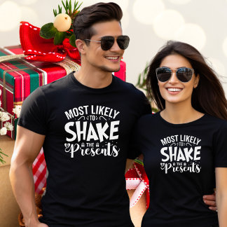 最おもしろいもプレゼントを揺らす Tシャツ