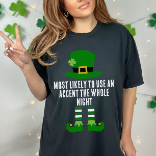 最おもしろいも可能性が高いセント・パトリックの日に合わせる Tシャツ