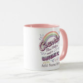 最おもしろいも可能性の高い同僚の贈り物： パーソナライズされた マグカップ (正面右)