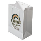 最おもしろいも可能性の高い同僚の贈り物: パーソナライズされた ミディアムペーパーバッグ (正面アングル)