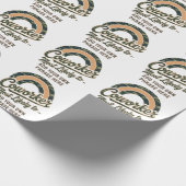 最おもしろいも可能性の高い同僚の贈り物: パーソナライズされた ラッピングペーパー (角)