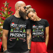 最おもしろいも揺れる可能性が高いプレゼントクリスマスギフト Tシャツ