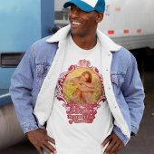 最おもしろいも美しいガールフレンド鏡写真 Tシャツ