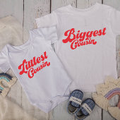 最おもしろい大のいとこ |赤の一致ファミリ ベビーTシャツ