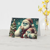 最もあたたかいイエティの願い カード (黄色い花)