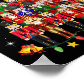 最もうるさいナッツクラッカー グループ お揃いの家族 ホリデー F ポスター (角)