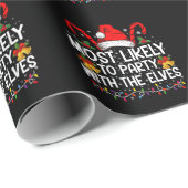 最もおもしろいパーティーに一致するクリスマス ラッピングペーパー (ロールコーナー)