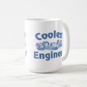 最もかっこいいエンジニアの氷 コーヒーマグカップ (正面右)