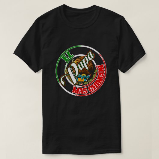 最もかっこいいパパ メキシコの誇り Tシャツ (デザイン正面)