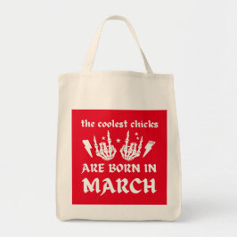最もかっこいい女の子は3月に生まれる 誕生日      トートバッグ
