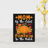 最もかわいいパンプキンのママ パッチパンプキンハル カード (黄色い花)