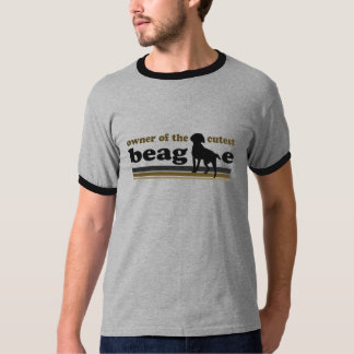 最もかわいいビーグル犬の人のティー Tシャツ