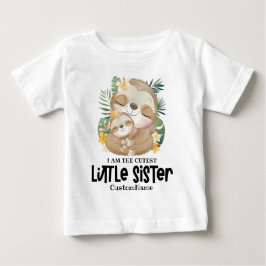 最もかわいい妹 カスタム スライム クマ ベビーTシャツ