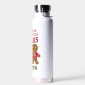 最もかわいい小さなクッキーの世話をするNicu看護師 ウォーターボトル (左面)