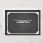 最もかわいい感謝は結婚する|写真カード感謝していしています サンキューカード (裏面)