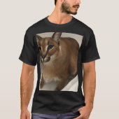 最もかわいい浴槽ビッグフロッパマイ愛猫M Tシャツ (正面)