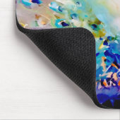 "最もかわいらしいはだれか"。 孔雀およびハチドリ マウスパッド (コーナー)