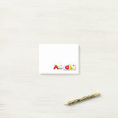 最もすばらしい時間の常に付箋 ポストイット (デスク上)