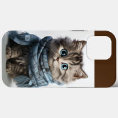 最もふわふわなタビー・キャットのトミー Case-Mate iPhoneケース (裏面 (横))