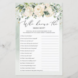 最もよく花嫁を知る人 ゲーム