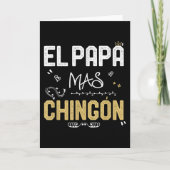 最もイケてるパパ スペイン語のダンディなメキシコ系パパ カード (正面)