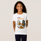 最もキュートカボチャ幽霊 Tシャツ (正面フル)