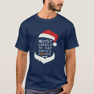 最もクリスマスにマッチする家族のおもしろいパジに最も可能性が高い Tシャツ