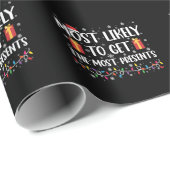 最もクリスマスを得る可能性が最も高いプレゼント ラッピングペーパー (ロールコーナー)