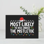 最もクリスマスキスをする可能性が高い 招待状 (スタンド正面)