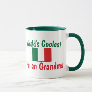 最もクールでイタリアンな祖母 マグカップ