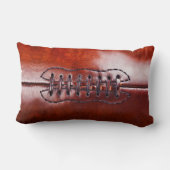 最もクールで古い一見のパーソナライズなフットボール・チームのギフト ランバークッション (裏面)