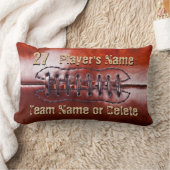 最もクールで古い一見のパーソナライズなフットボール・チームのギフト ランバークッション (ブランケット)