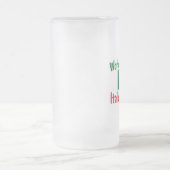 最もクールなイタリア語Nonno フロストグラスビールジョッキ (中央)