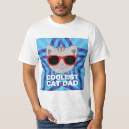 最もクールなネコおやじ サングラス ネコ Tシャツ